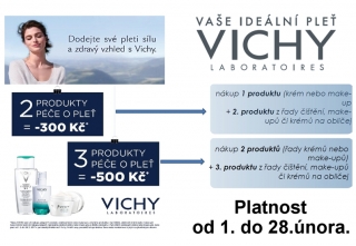 Obrázek Akce Vichy sleva 300 Kč nebo 500 Kč